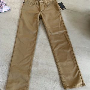 VANS TAN SLIM JEANS SZ 14